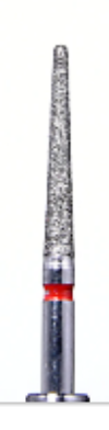 Diamond Bur, Round End Taper 10/pk
