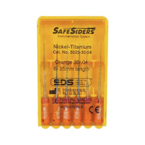 Safesiders® Endodontic Reamers – 6/Pkg