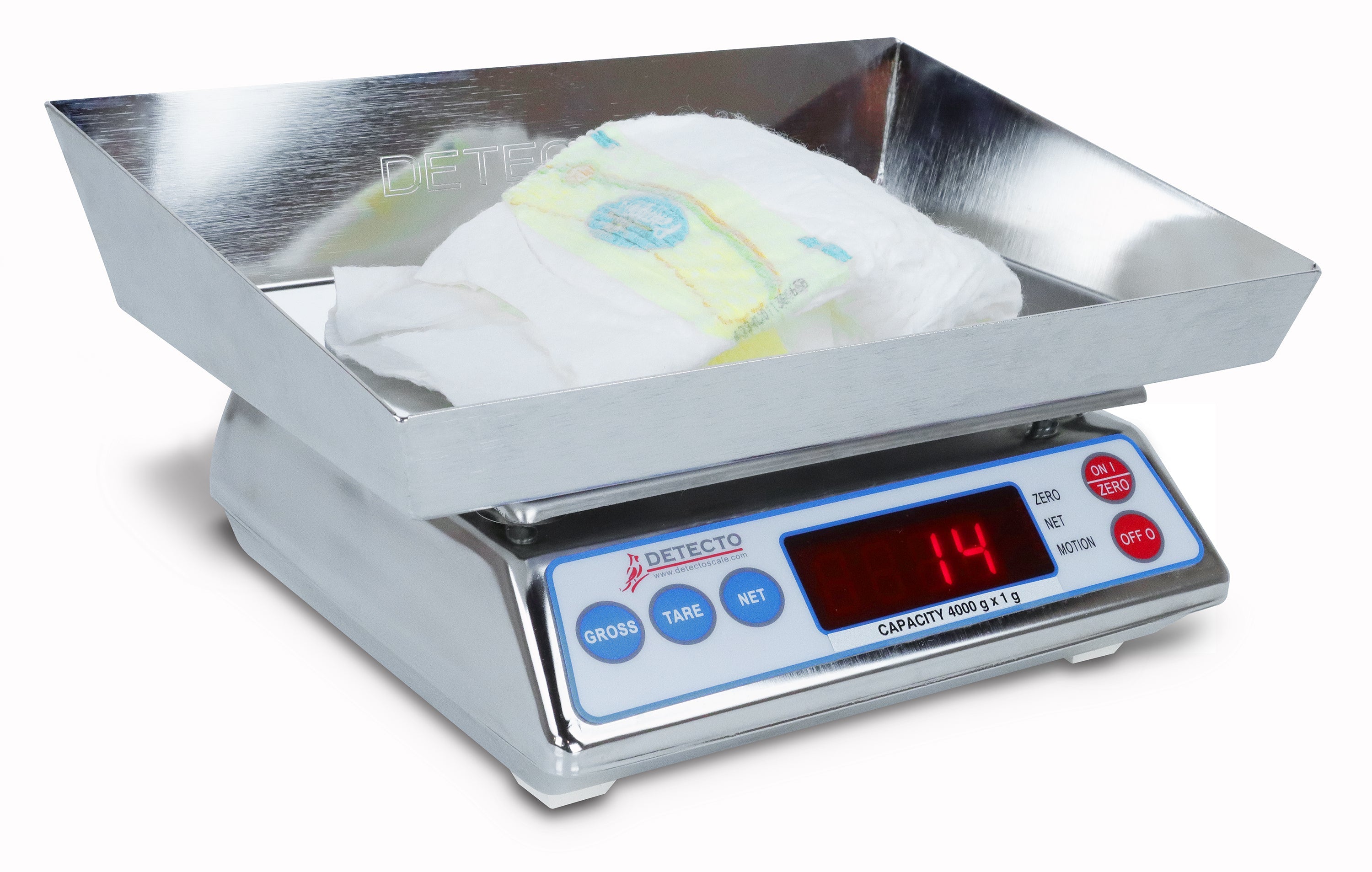 Wet Diaper Scale, 4000g x 1g capacity, L9