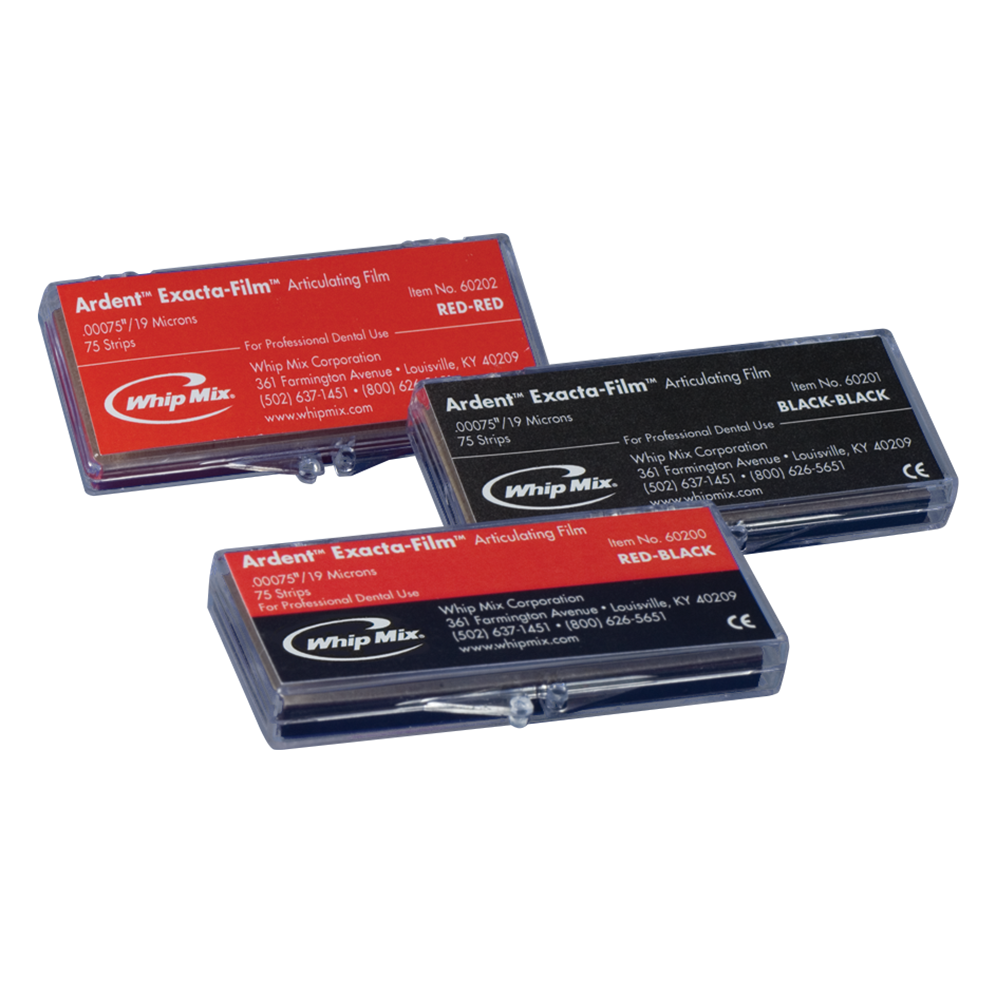 Ardent™ Exacta-Film™ Articulating Film – Ultra Thin, 75/Pkg