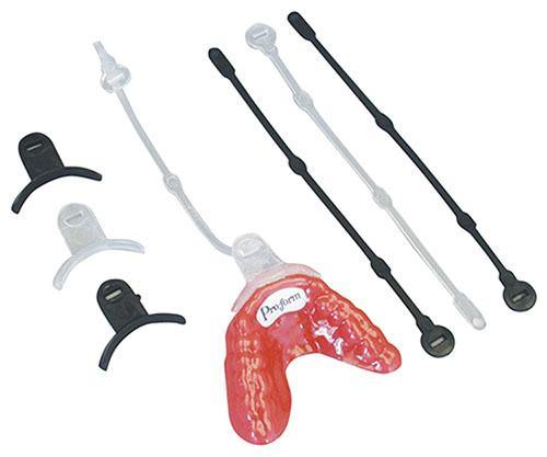 Mouthguard Straps Clear or Black 12 or 25/pk