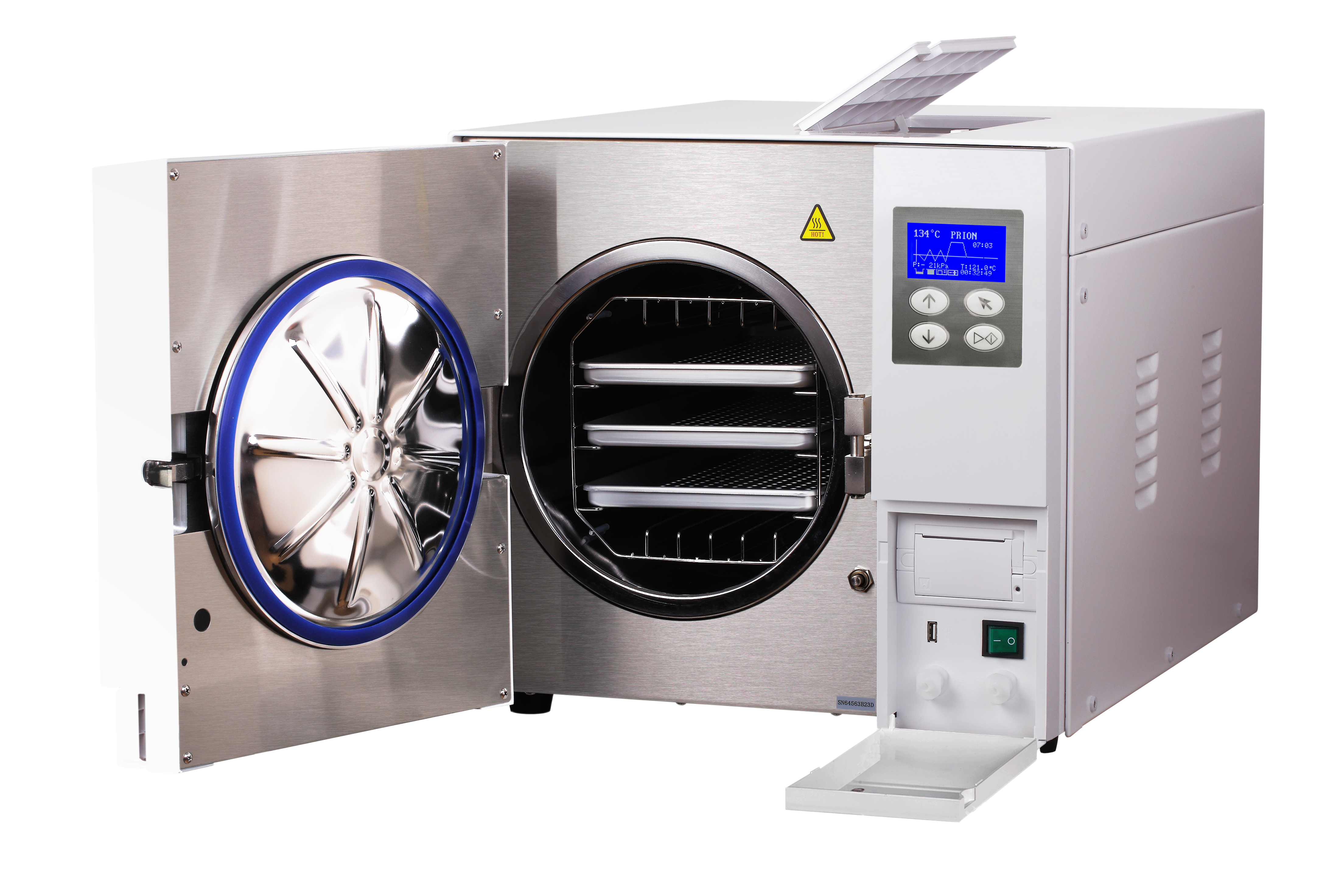 Flight Autoclave 23+ with Compressor - Class N autoclave