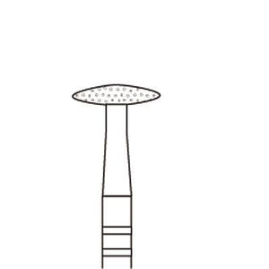 Two Striper® Laboratory HP Diamond Burs – HP, 1/Pkg