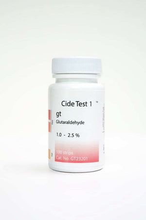 Cide Test Glutaraldehyde Potency Test Strips 100ct