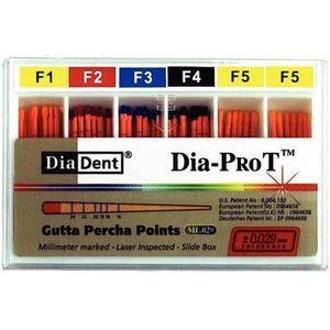 Dia-Pro T™ Gutta Percha Points 60/Pkg