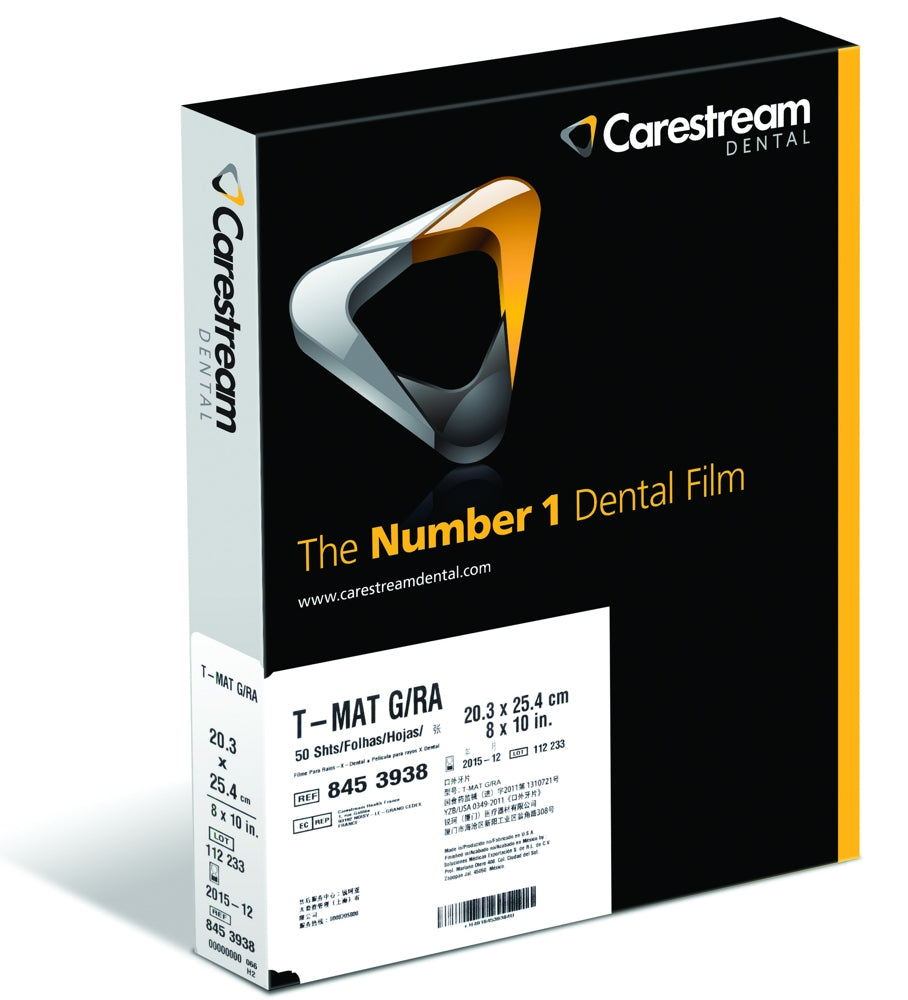 T-MAT G/RA Cephalometric Dental X-Ray Film, 8
