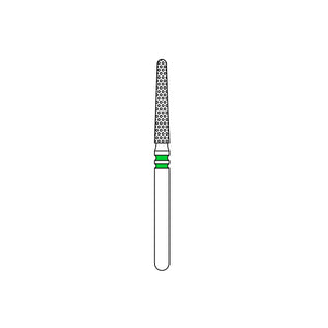 Two Striper® EURO Diamond Burs 5/Pk - Round-End Taper