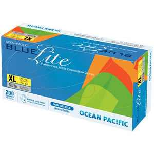 Blue Lite® Nitrile Gloves – Powder Free, Cornflower Blue, 200/Box