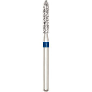 TDA Diamonds – Cylinder Point End, Medium Grit, FG, 5/Pkg