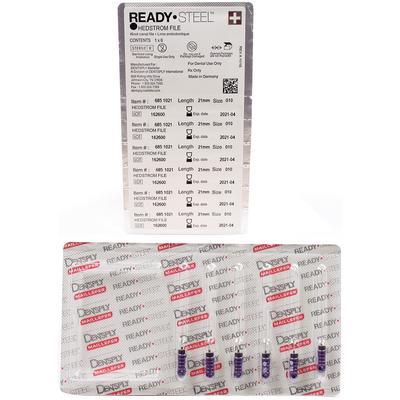 READY•STEEL™ Hedstrom Files – Stainless Steel, Sterile, 6/Pkg