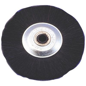 Black Bristle Wheel Brush, 1/Pkg