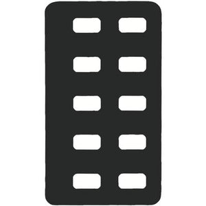 AdaMount® Standard Tab Style Mounts, 100/Pkg