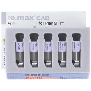 IPS e.max® CAD PlanMill™ Blocks - I12, 5/Pkg