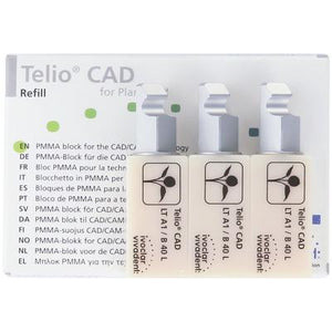 Telio® CAD for PlanMill™ Blocks, LT (Low Translucency)