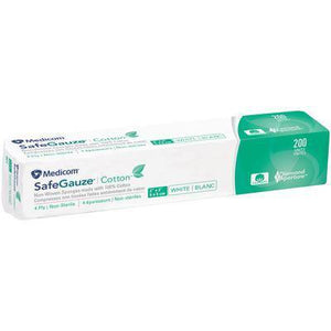 SafeGauze® Cotton™ Sponges – Nonwoven, Nonsterile