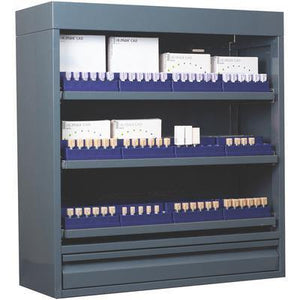 CAD/CAM Block Lockers with Internal Organizers
