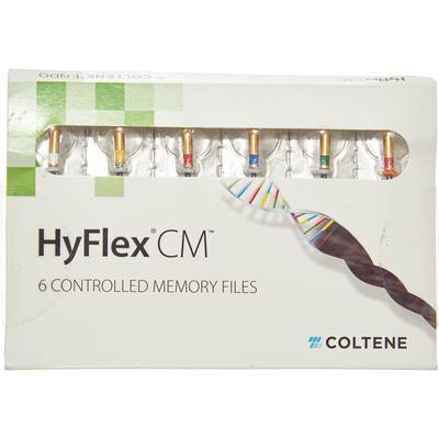 HyFlex® CM™ Controlled Memory NiTi Files – Assortment Packs, 6/Pkg