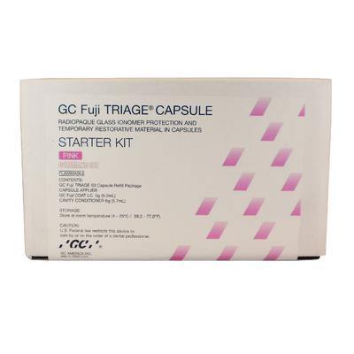 GC Fuji TRIAGE Glass Ionomer Sealant and Surface Protection Material, Capsule Starter Pack