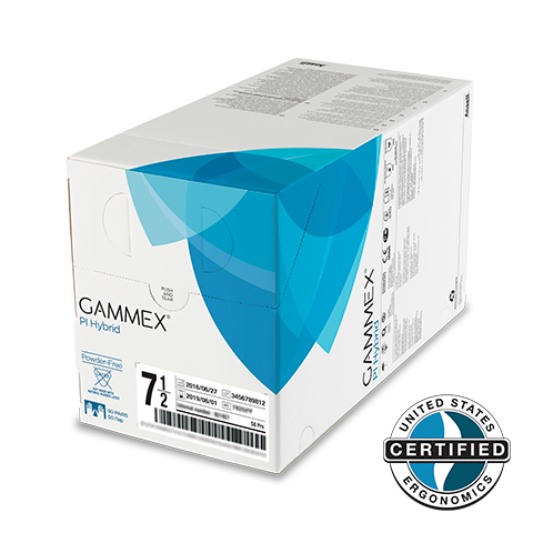 GAMMEX® PI Hybrid - 50/Box - 4 Boxes/Case