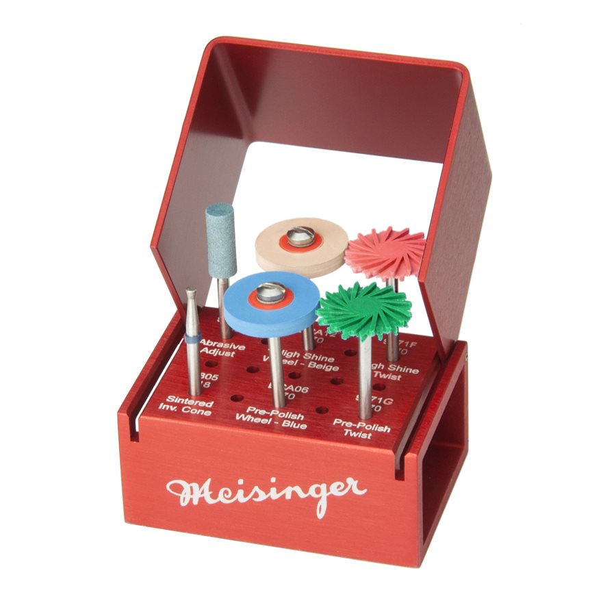 Twist Polisher Kits according to Dr. Greg Campbell – For Zirconia Ceramics