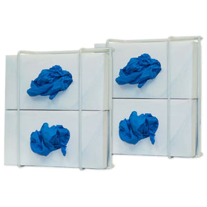 Glove Box Dispenser, Double, Coated Wire