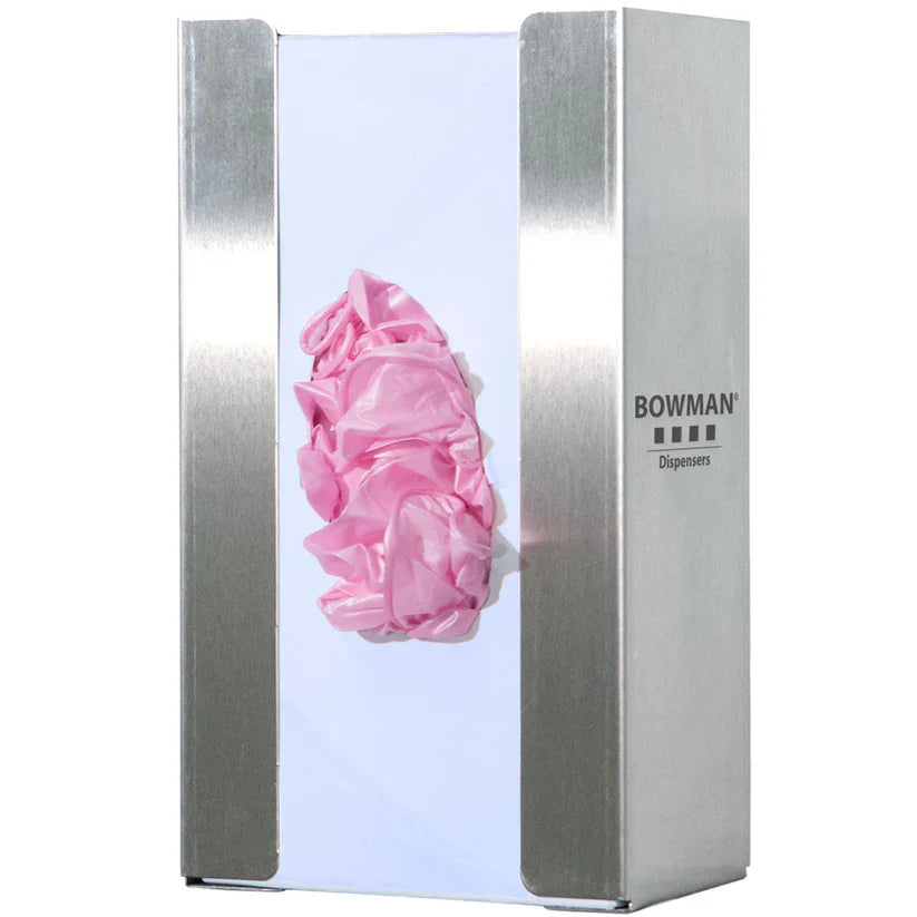 Glove Box Dispenser Single, Stainless Steel