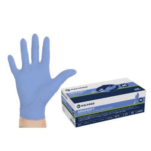 Halyard Aquasoft Nitrile Gloves 300/Box
