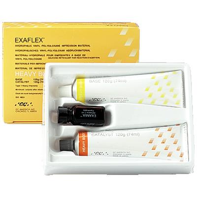 EXAFLEX Vinyl Polysiloxane Impression Material, Standard Package Tubes