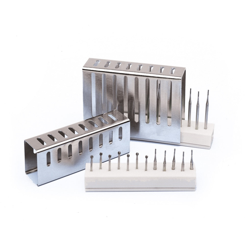 IMS® Bur Cushion with Lid – Silver