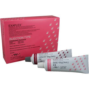 EXAFLEX Vinyl Polysiloxane Impression Material, Standard Package Tubes