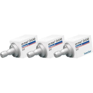 IPS e.max ZirCAD Prime Blocks for CEREC – Size C17