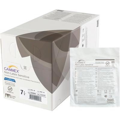 Gammex® Nonlatex Sensitive Surgical Gloves – Powder Free, Sterile, White, 50 Pairs/Box