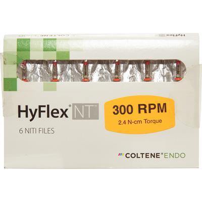 HyFlex® NT™ Rotary Files – 19 mm Length, 0.08 Taper, Size 25, 6/Pkg