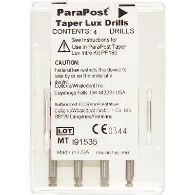 ParaPost® Taper Lux™ Translucent Esthetic Post System Drill Refills – Assorted, 4/Pkg
