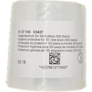Hygienic Protective Sleeves for Bite Blocks – Galileos® 3D Cone Beam, 500/Pkg