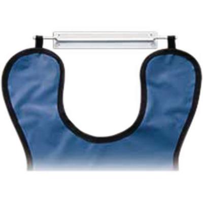 Standard Apron Hanger – White-Coated Stainless Steel, 15