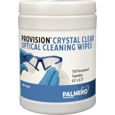 ProVision® Crystal Clear Optical Cleaning Wipes, 160/Pkg