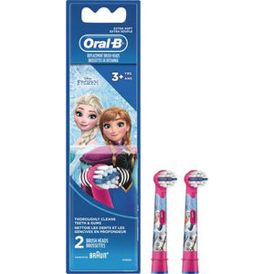 Oral-B® 3+ Years Rechargeable Toothbrush Head Refill – Extra Soft, 2/Pkg