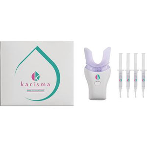 Karisma Speed Rechargeable Professional At-Home LED Light Teeth Whitening Kit