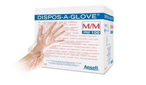 DISPOS-A-GLOVE® Sterile Single - 100 gloves per box/ 14 Boxes Per Case