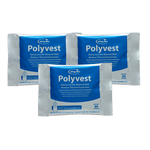 Polyvest Refractory Investment, 24/60 g Preweighed Packets