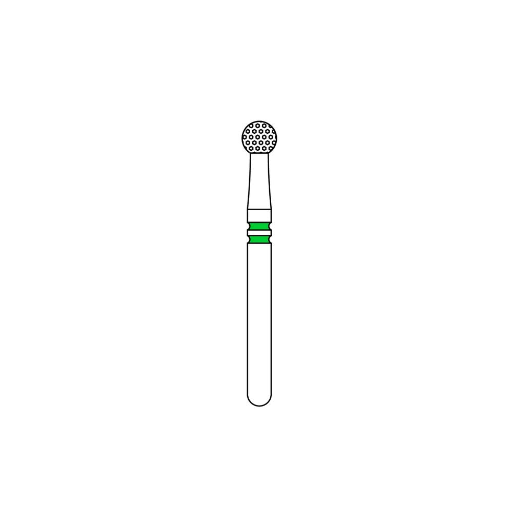 Two Striper® EURO Diamond Burs 5/Pk - Ball