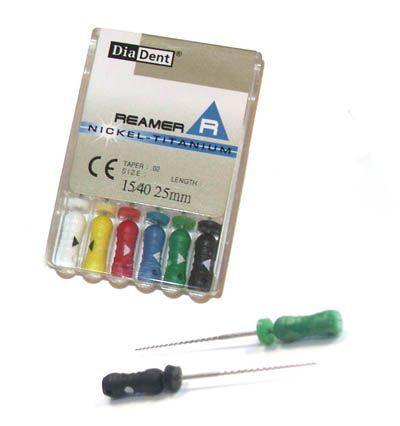 NiTi Reamers 6 Files/Box