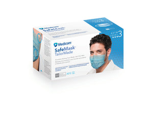 SafeMask® TailorMade Earloop Masks, 50/Pkg
