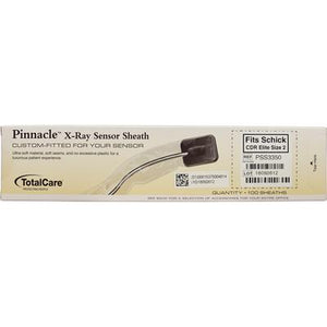 Custom Pinnacle Digital X-ray Sensor Sheaths, 100/Pkg