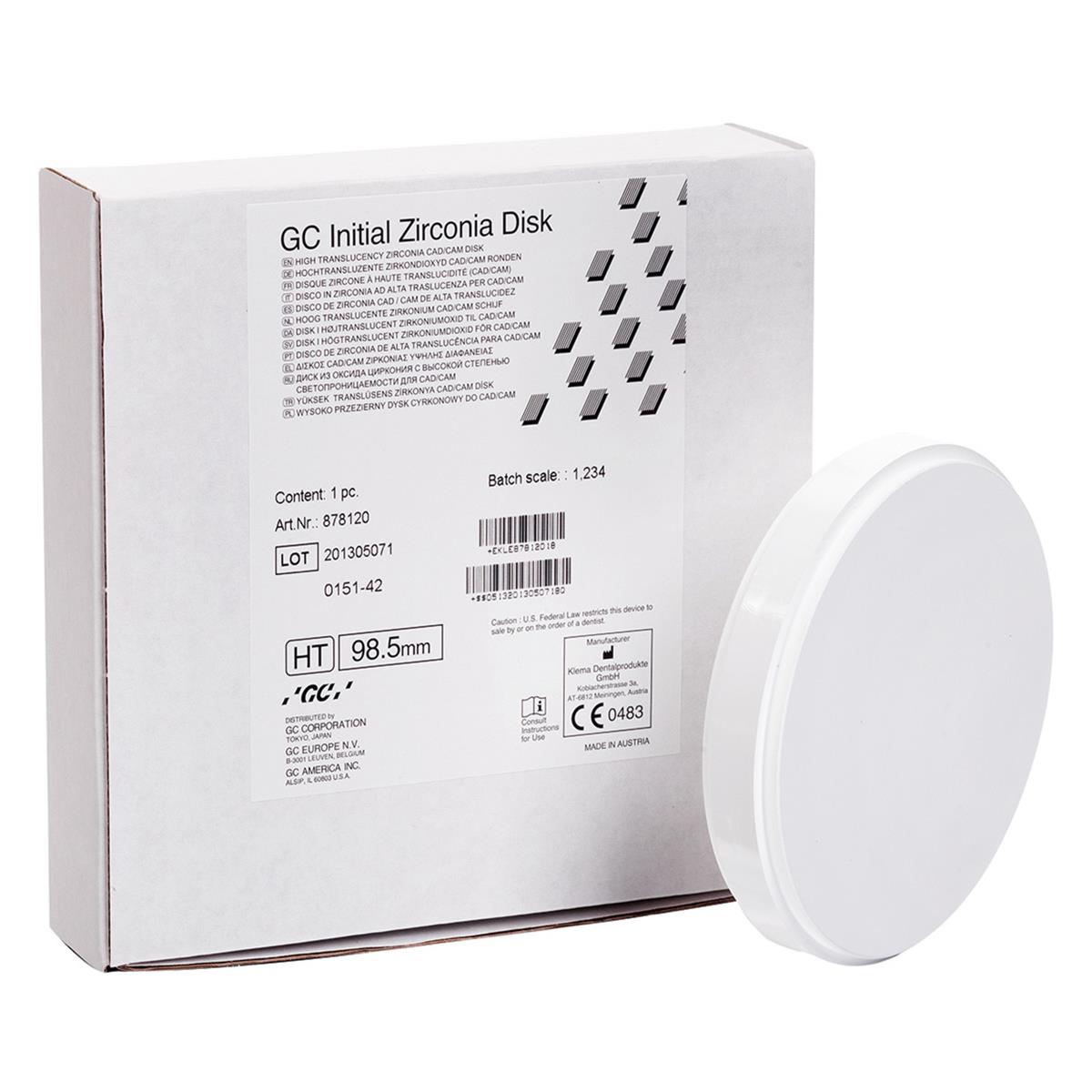 GC Initial Zirconia Disks