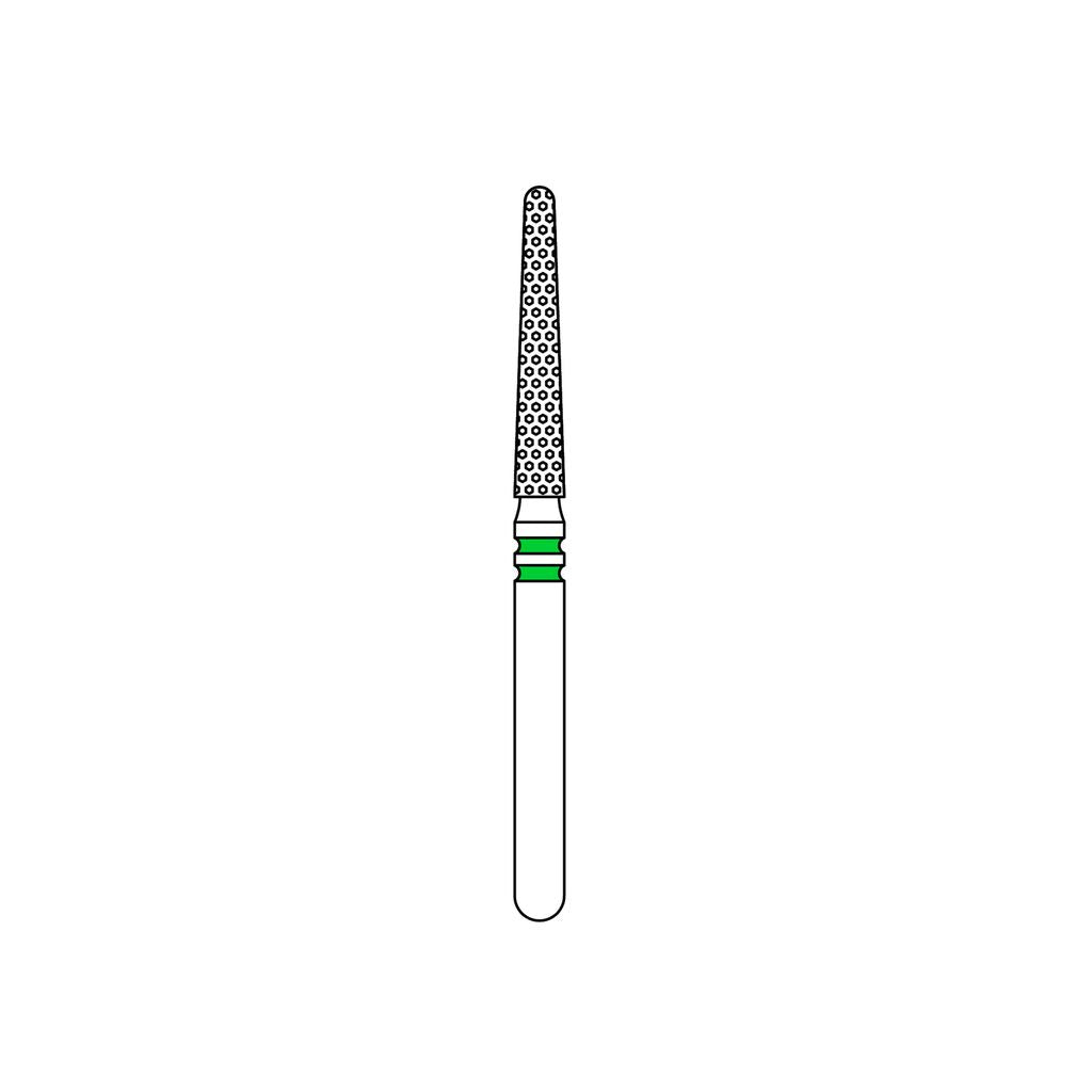Two Striper® EURO Diamond Burs 5/Pk - Round-End Taper
