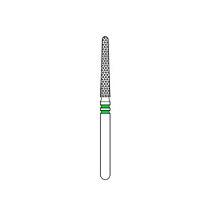 Two Striper® EURO Diamond Burs 5/Pk - Round-End Taper