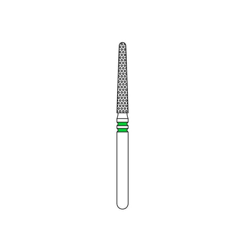 Two Striper® EURO Diamond Burs 5/Pk - Round-End Taper