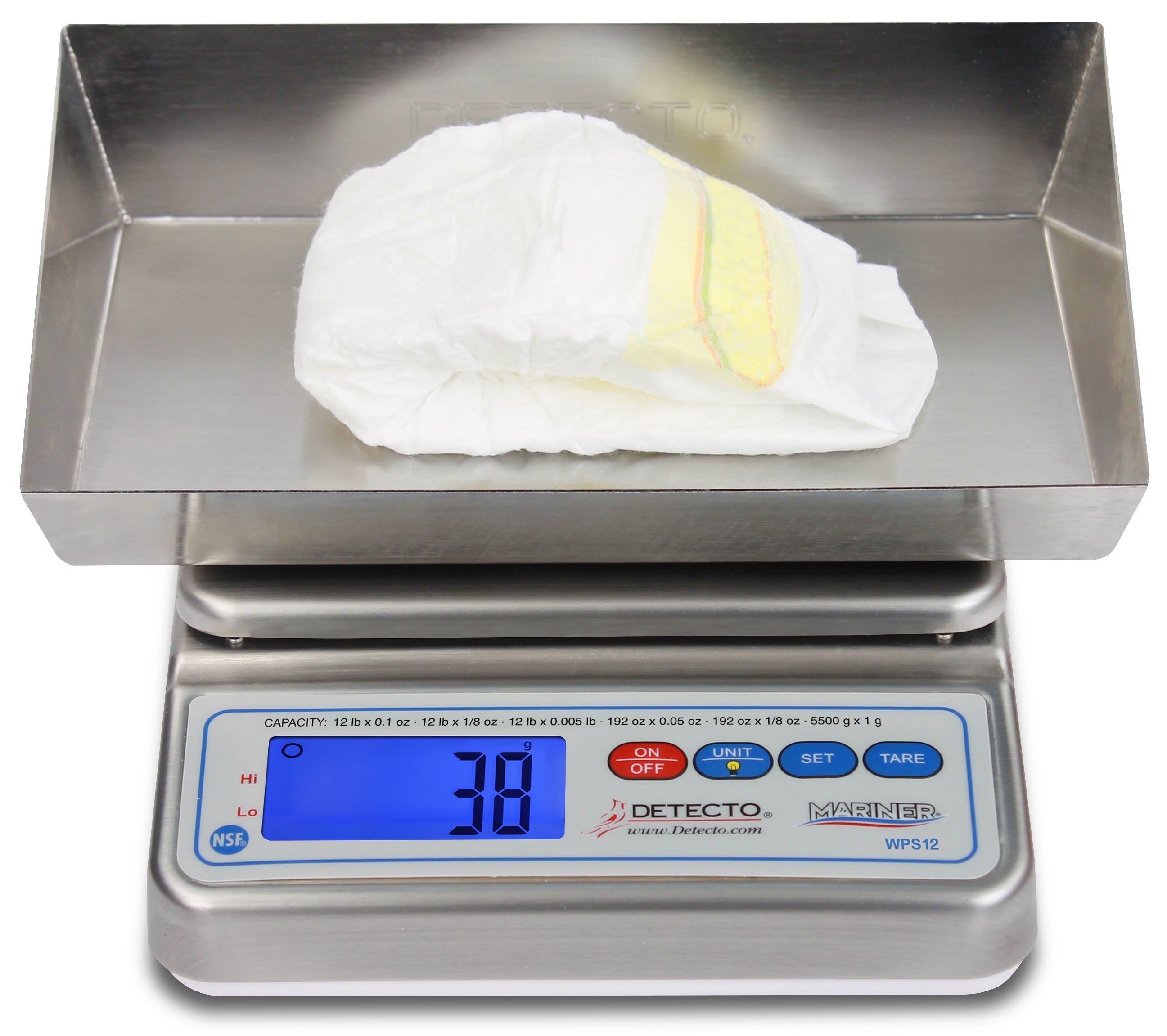 Wet Diaper Scale, W7.5